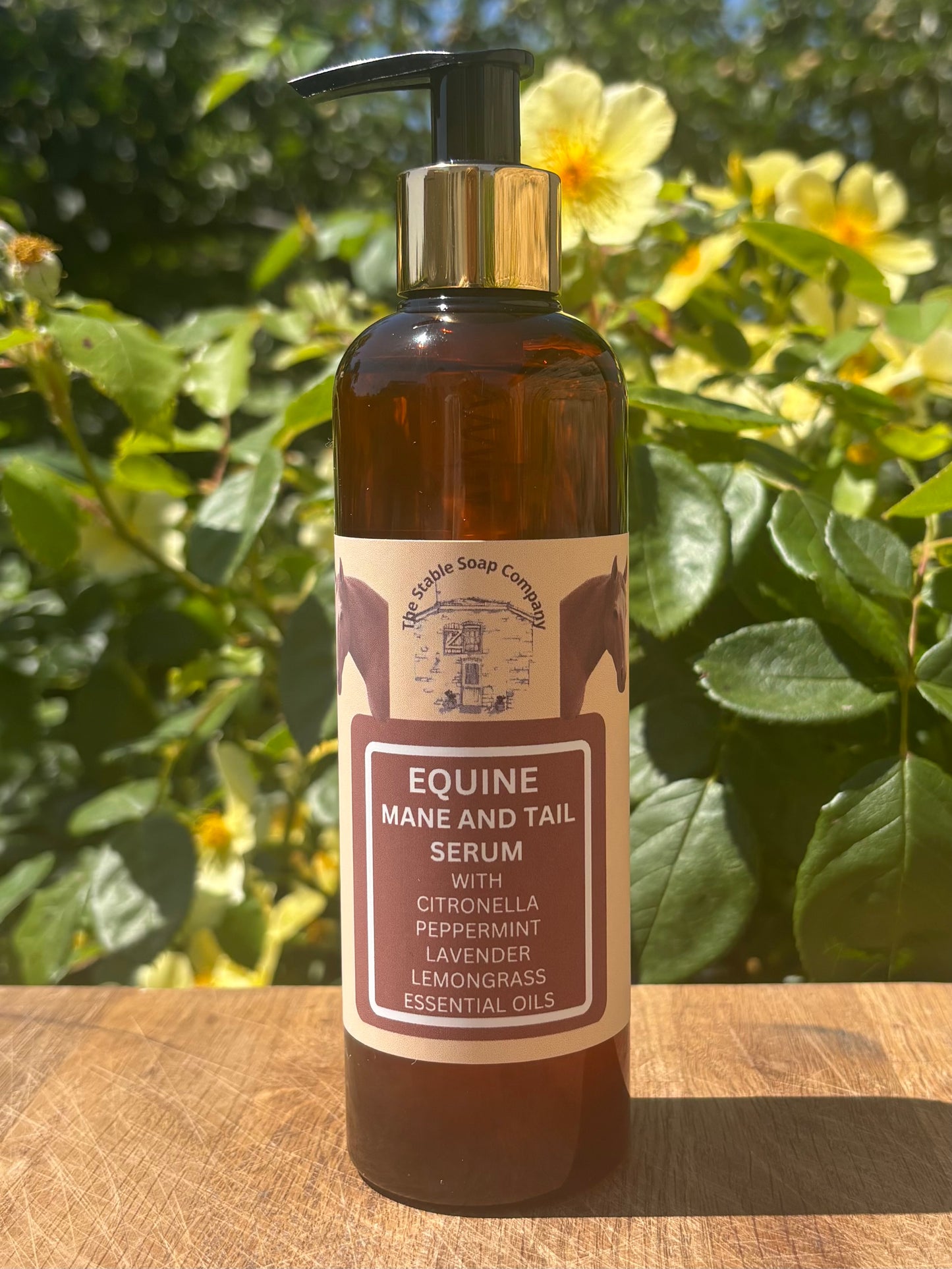 Equine Citronella, peppermint, Lavender and Lemongrass Mane and Tail Serum