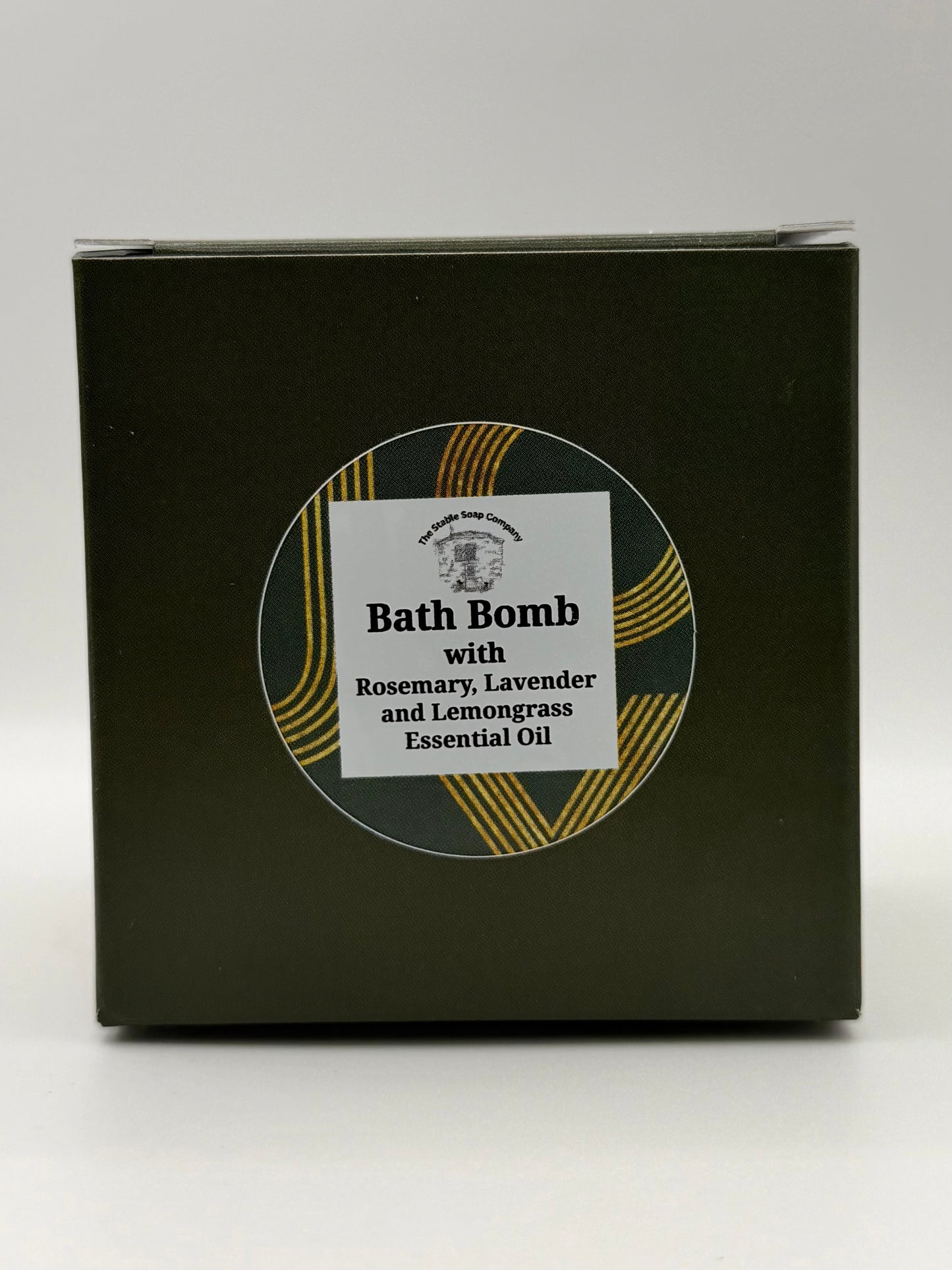 Handmade Vegan Rosemary, Lavender and Lemongrass Bath Bomb