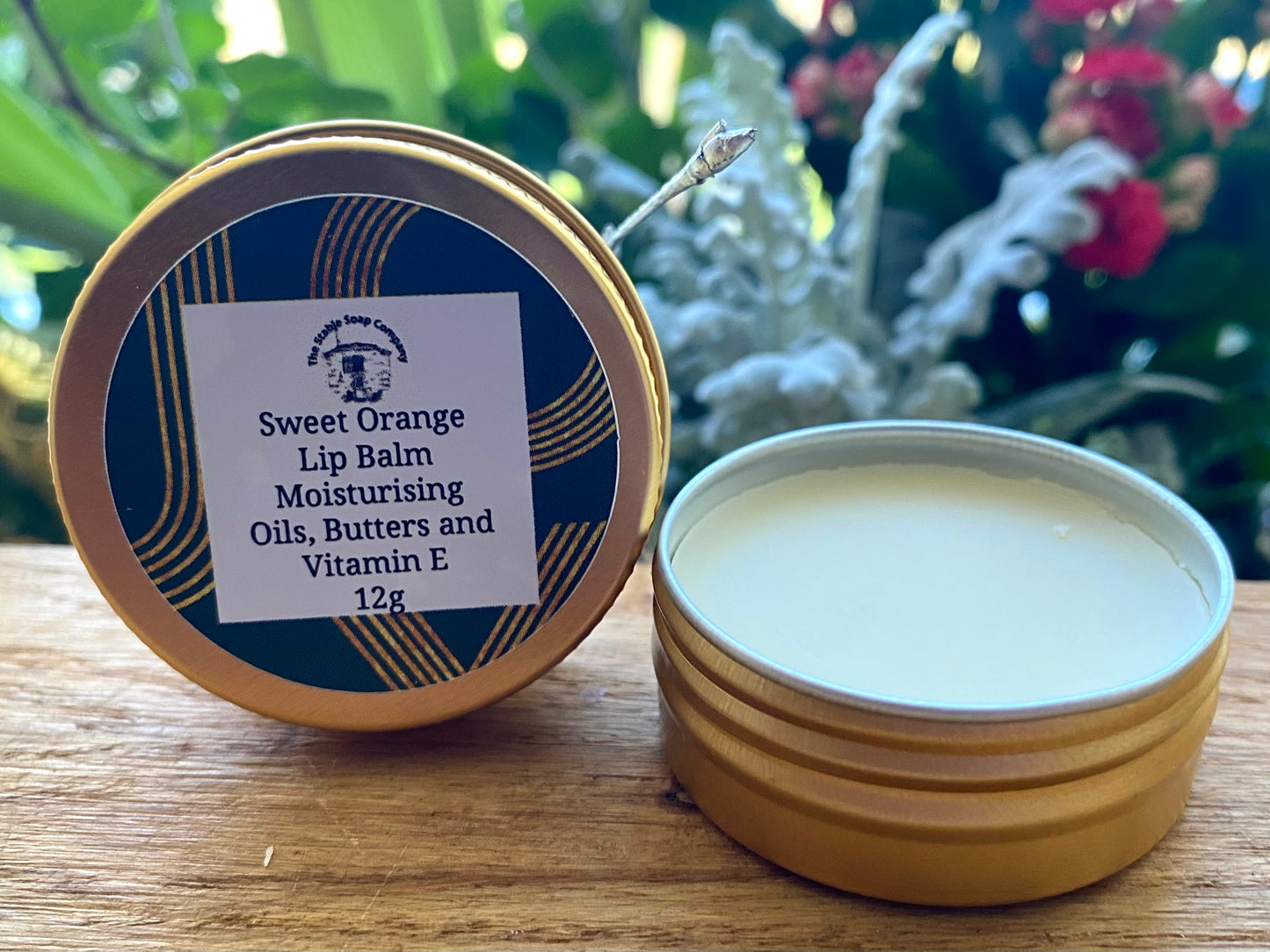 Sweet Orange Lip Balm Vegan (tin)