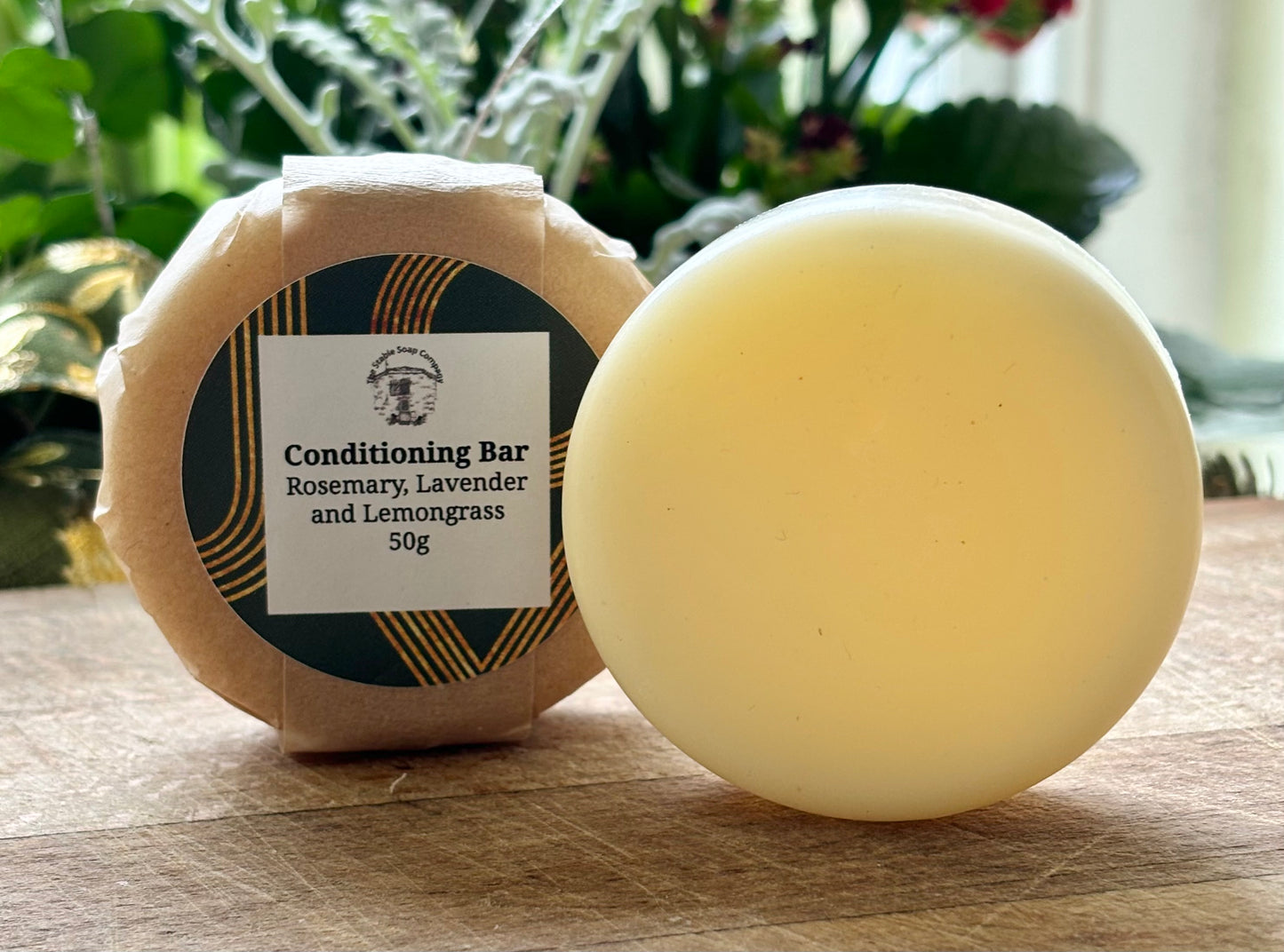 Handmade Rosemary, Lavender and Lemongrass Conditioning Bars Tins