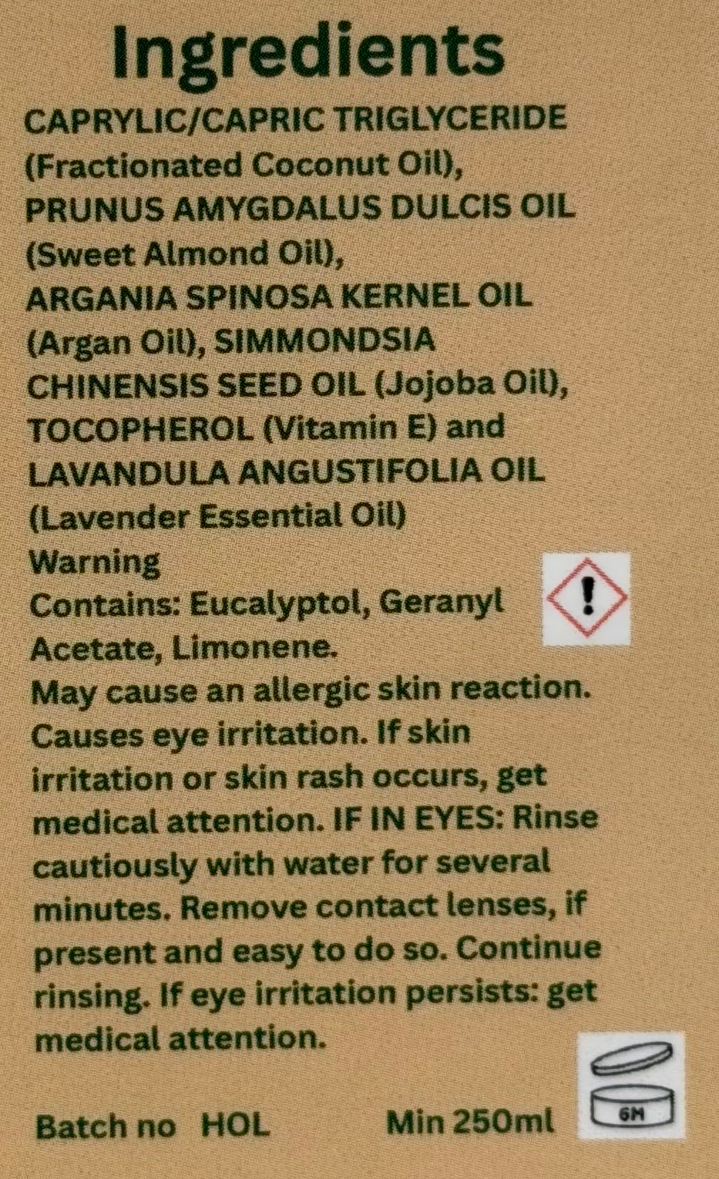 Equine Lavender Hot Oil