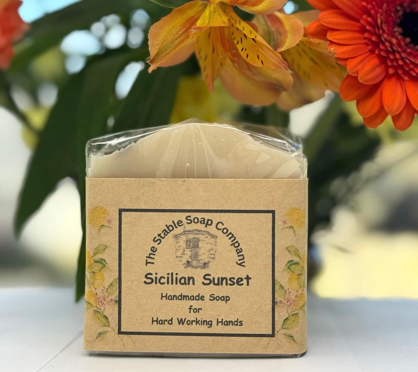 Sicilian Sunset Vegan Handmade Soap