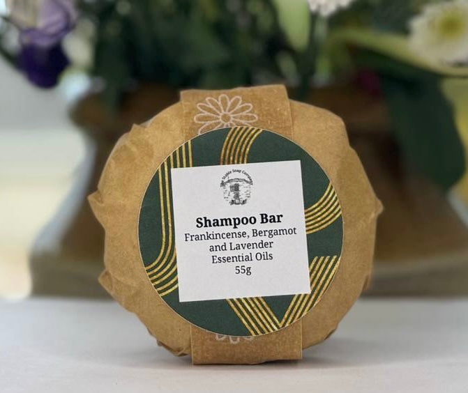 Handmade Frankincense, Bergamot and Lavender Shampoo Bar Refill