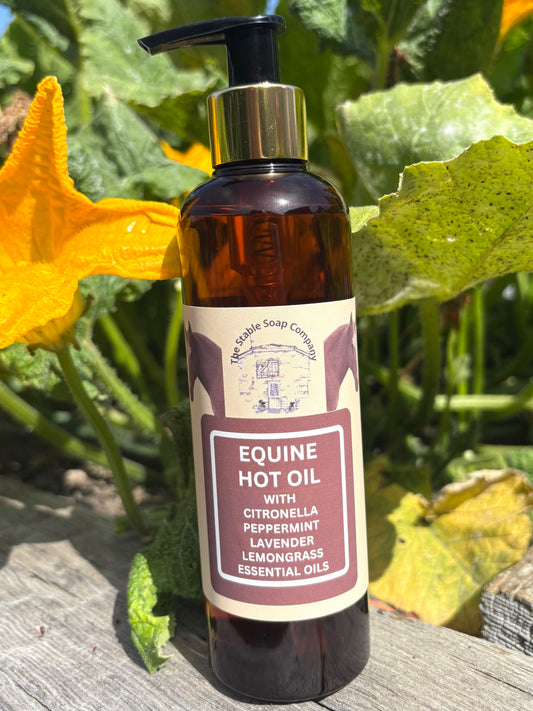 Equine Citronella, Peppermint, Lavender and Lemongrass Hot Oil
