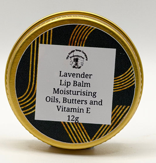 Lavender Lip Balm Vegan (tin)