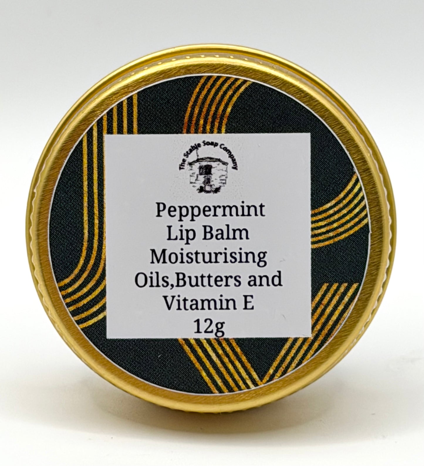 Peppermint Lip Balm Vegan (tin)