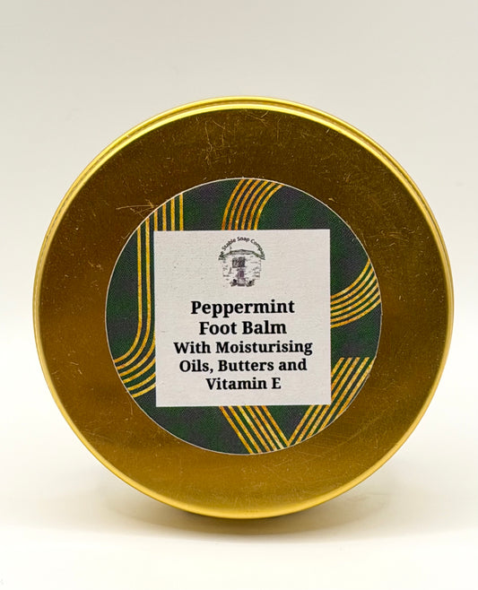 Handmade Vegan Peppermint Foot Balm