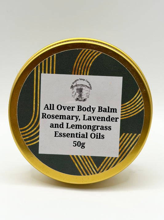 Handmade Vegan All Over Body Balm Rosemary, Lavender and Lemongrass