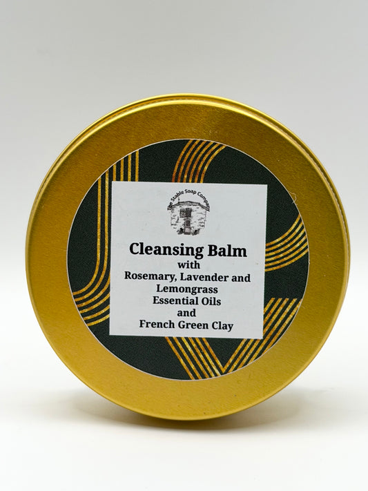 Handmade Vegan Rosemary, Lavender and Lemongrass Cleansing Balm