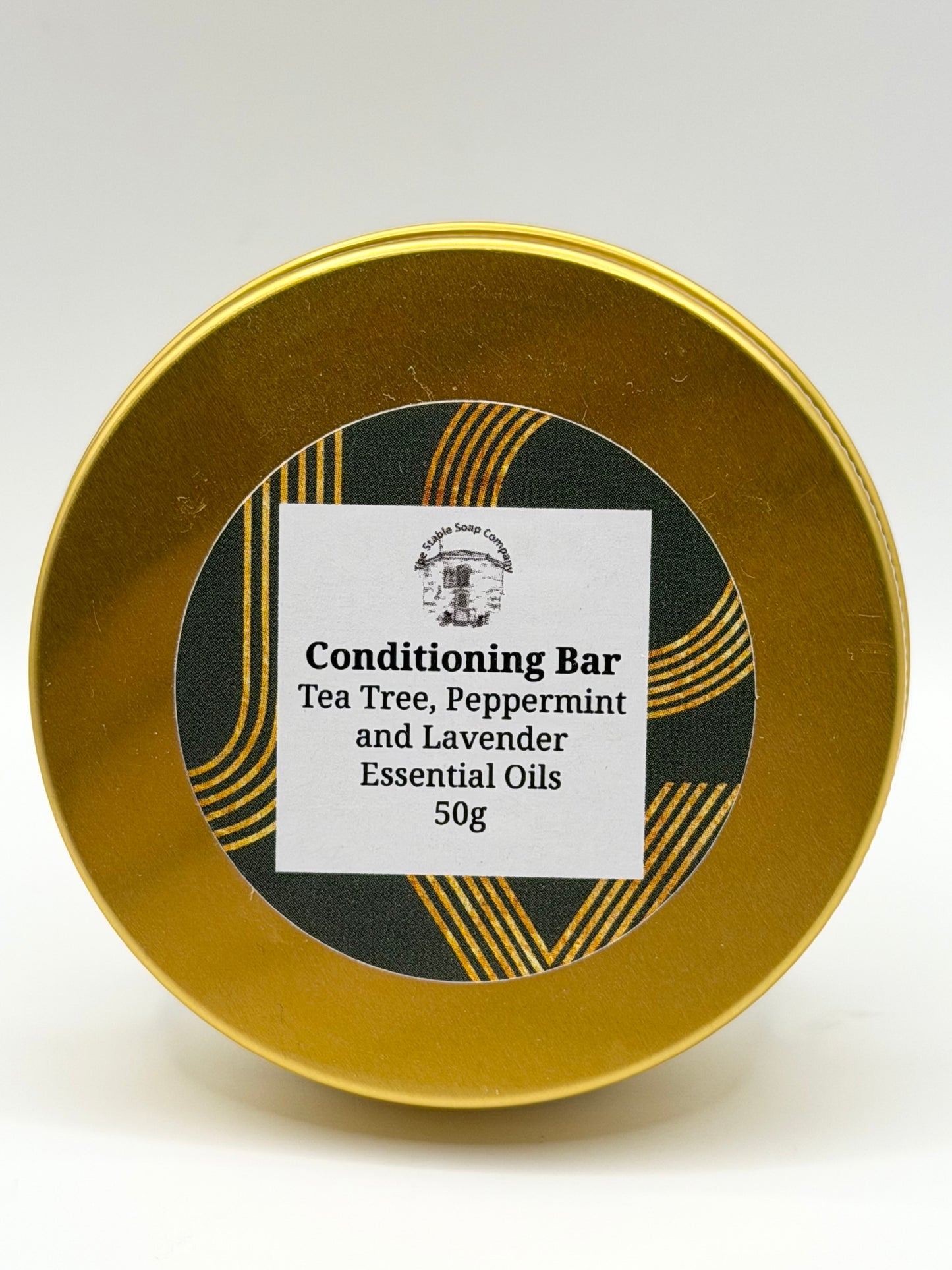 Handmade Tea Tree, Peppermint and Lavender Conditioning bars Tins
