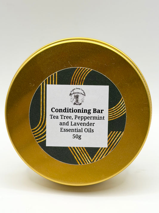 Handmade Tea Tree, Peppermint and Lavender Conditioning bars Tins