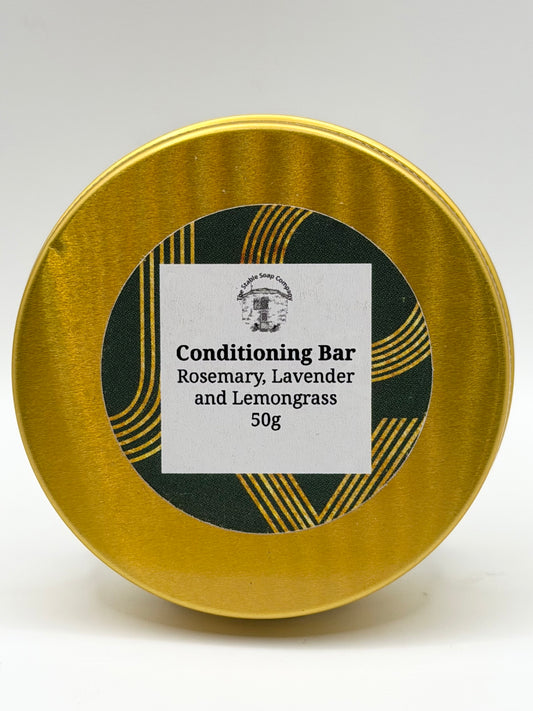 Handmade Rosemary, Lavender and Lemongrass Conditioning Bars Tins