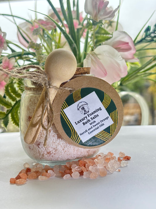 Neroli and Sweet Orange Luxury Bath salts