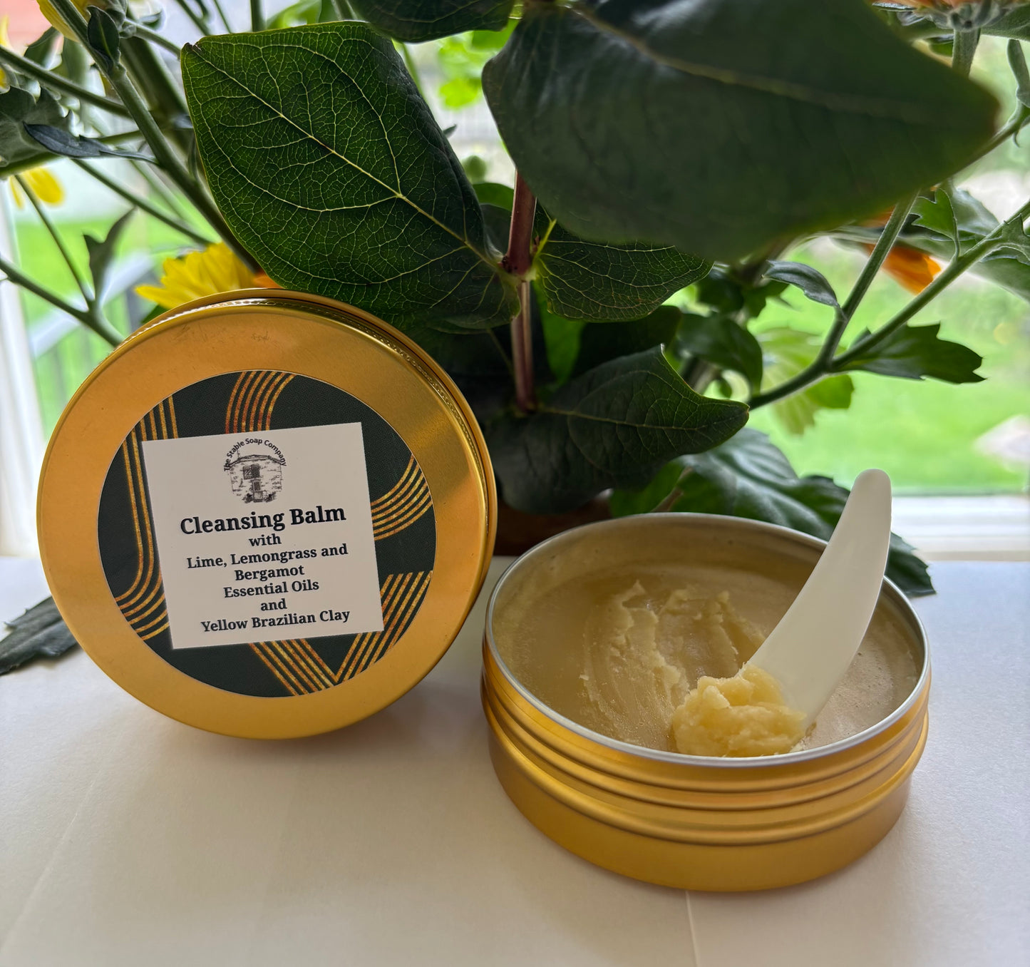 Handmade Vegan Lime, Lemongrass and Bergamot Cleansing Balm