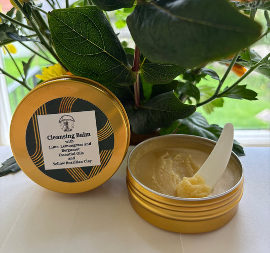 Handmade Vegan Lime, Lemongrass and Bergamot Cleansing Balm