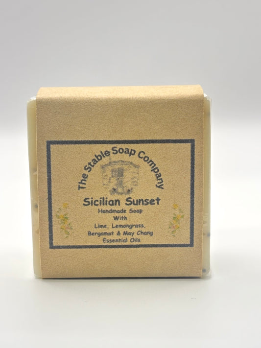 Sicilian Sunset Vegan Handmade Guest Soap