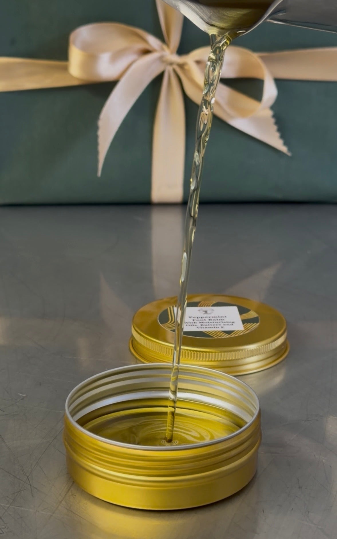 Handmade Vegan Peppermint Foot Balm
