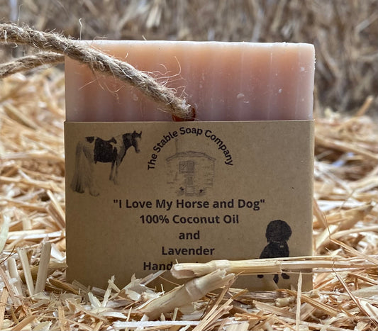 I Love My Horse And Dog Soap 'Lavender'