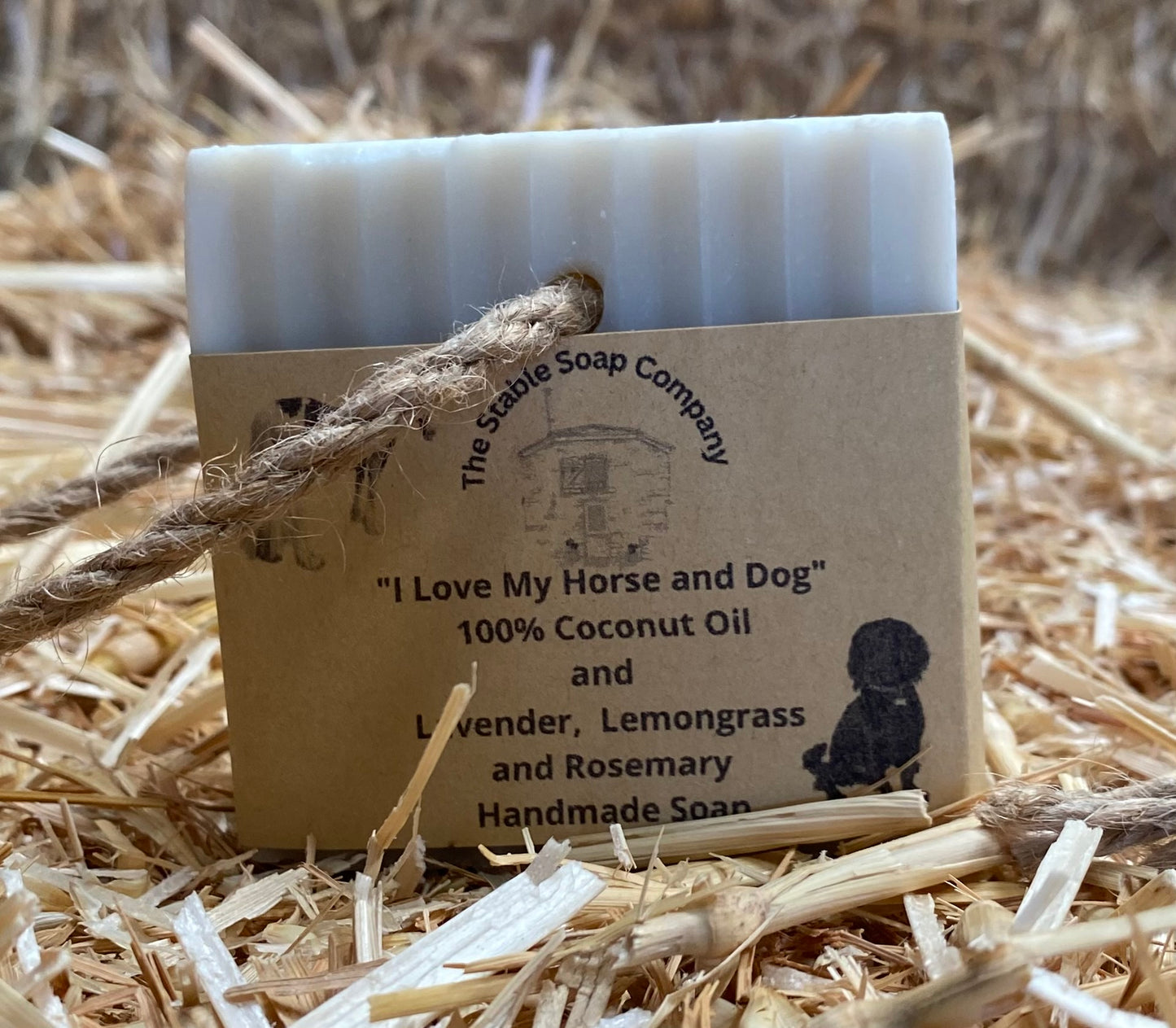 I Love my Horse and Dog Soap 'Lavender, Lemongrass and Rosemary'