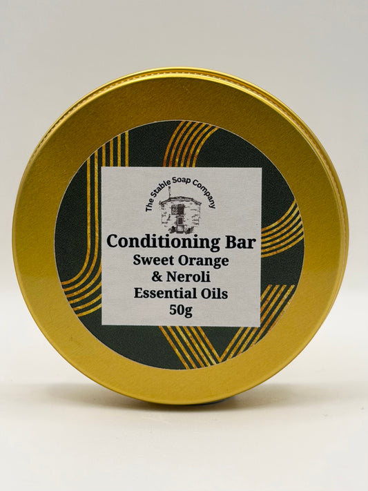 Handmade Vegan Sweet Orange and Neroli Conditioning Bar
