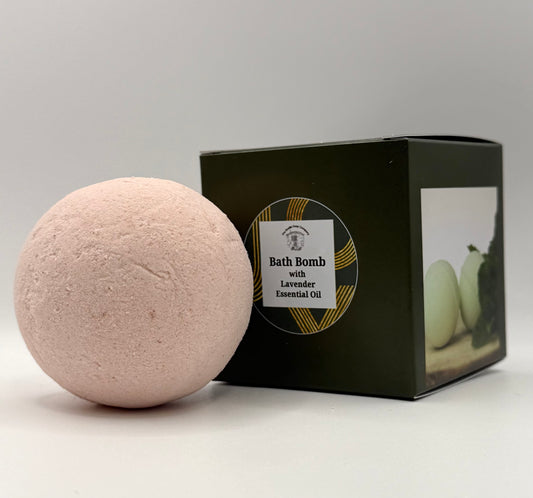 Handmade Vegan Lavender Bath Bomb