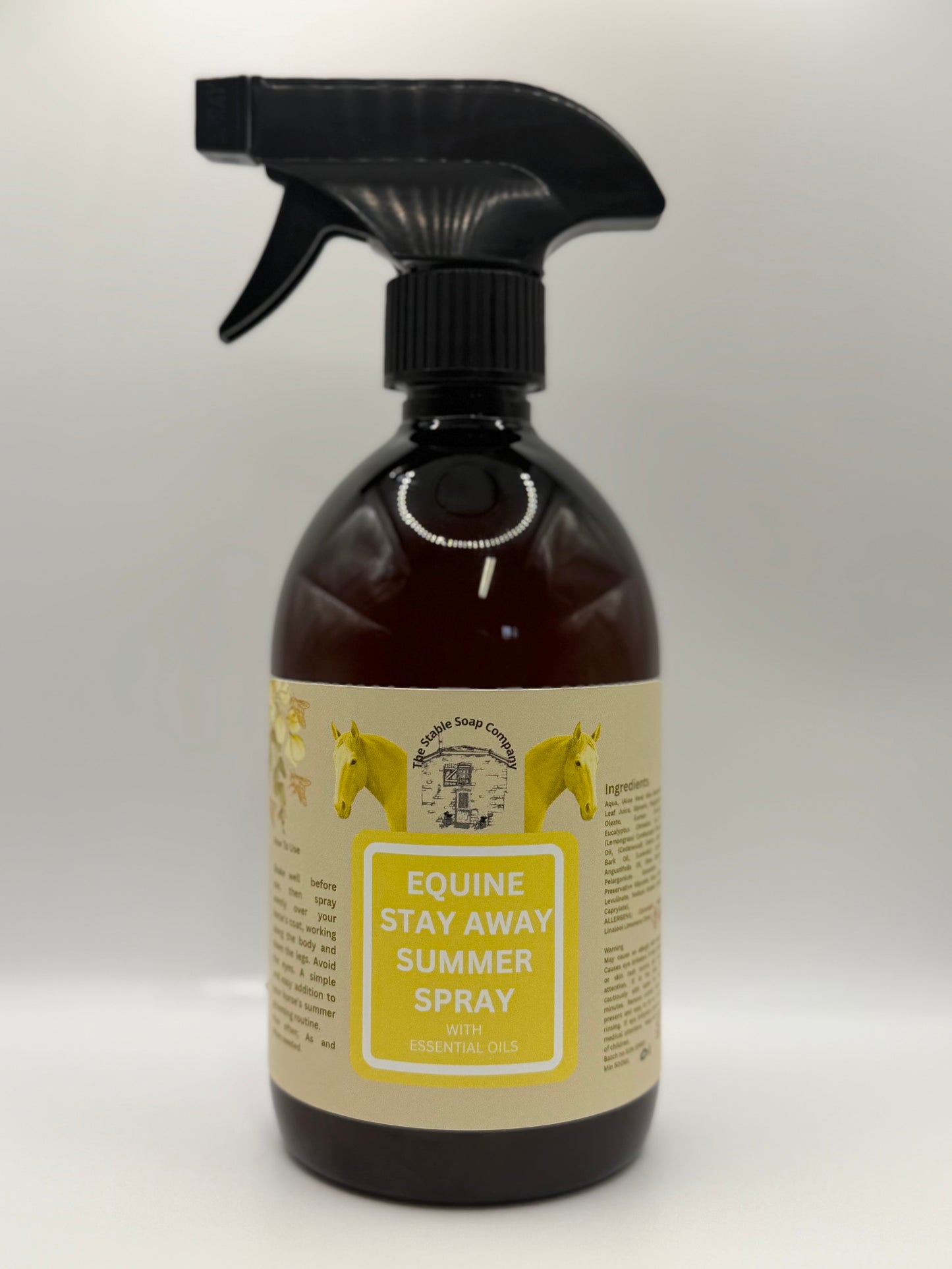 Equine Handmade Vegan Stay Away Summer Spray
