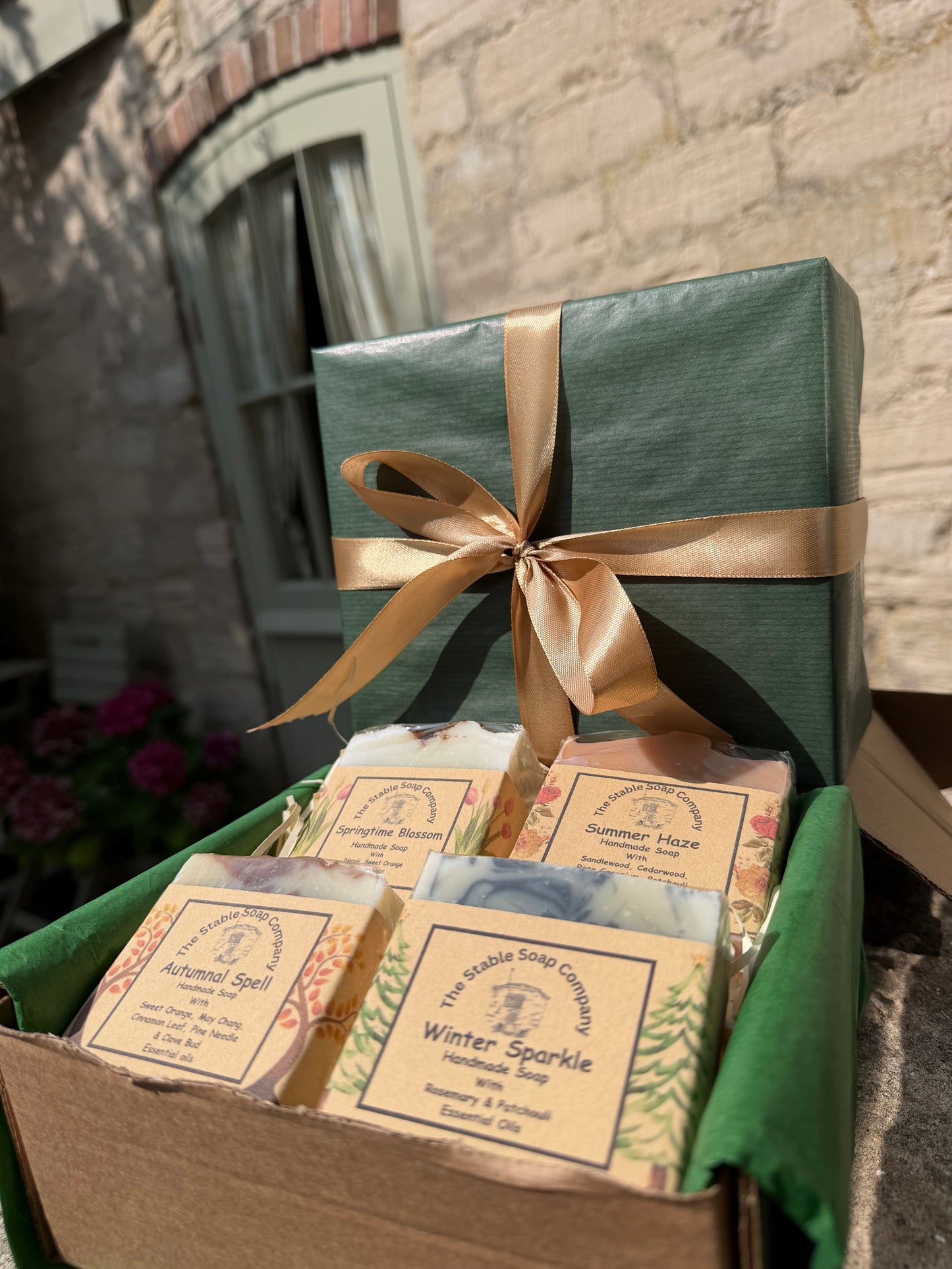Handmade Four Seasons Soap Selection Gift Box