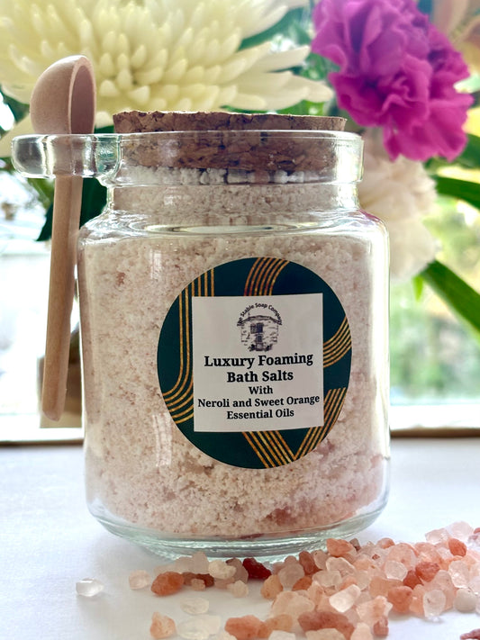 Neroli and Sweet Orange Luxury Foaming Bath salts