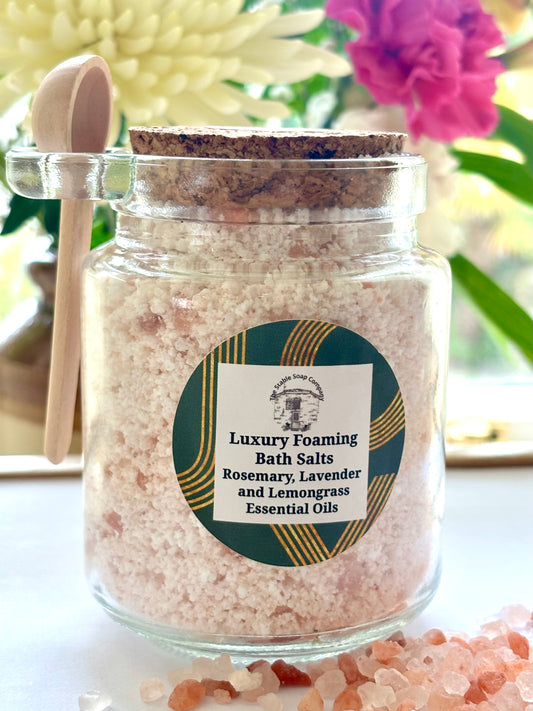 Rosemary, Lavender and Lemongrass Luxury Foaming Bath Salts