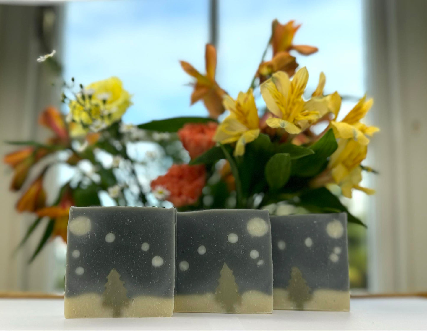 Winter Sparkle Christmas  Handmade Vegan Soap