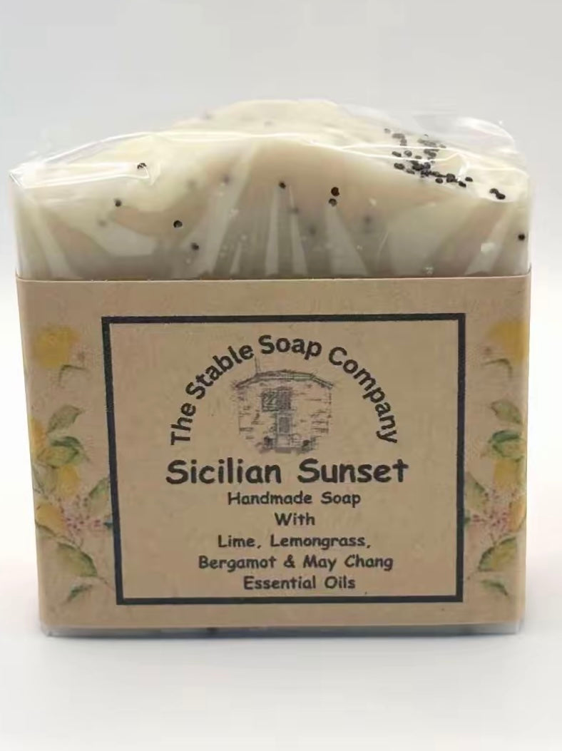 Sicilian Sunset Vegan Handmade Soap