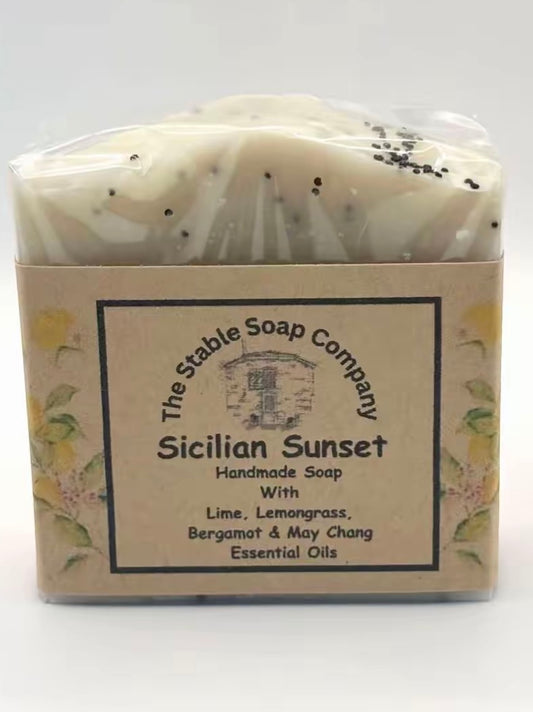 Sicilian Sunset Vegan Handmade Soap