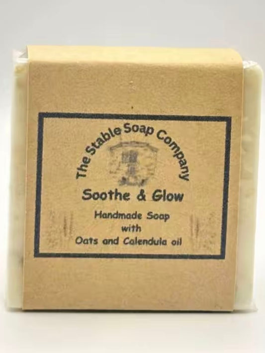 Soothe & Glow Vegan Handmade Guest Soap