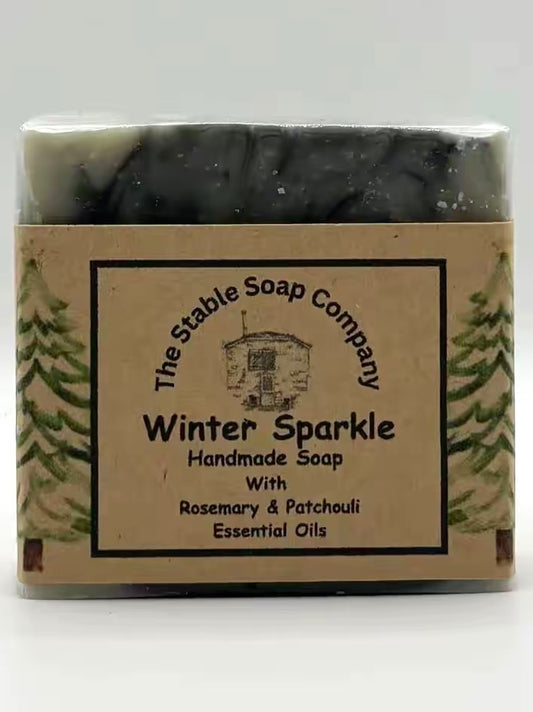 Winter Sparkle Vegan Handmade Soap