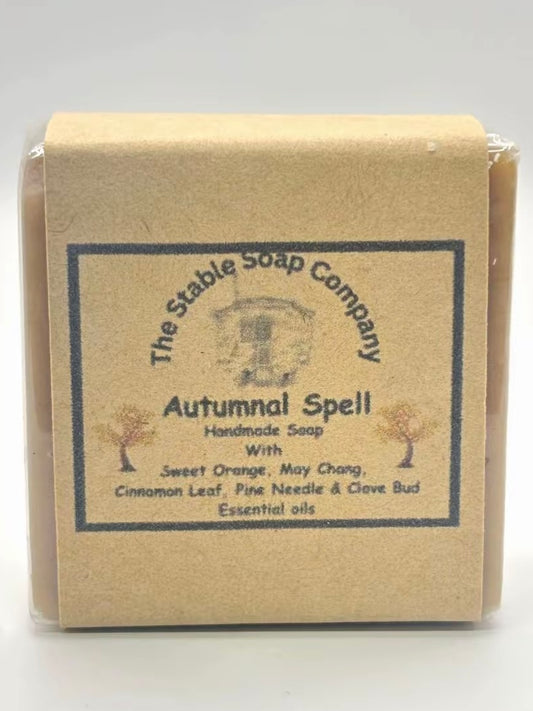 Autumnal Spell Vegan Handmade Guest Soap